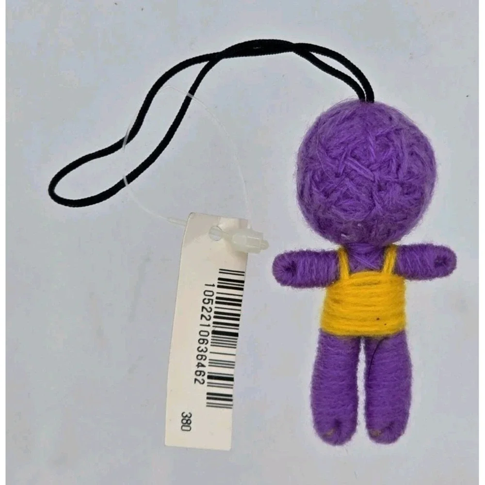 Purple With Yellow Shirt Watchover Voodoo Doll‎ New Tag In Japanese Without Box
